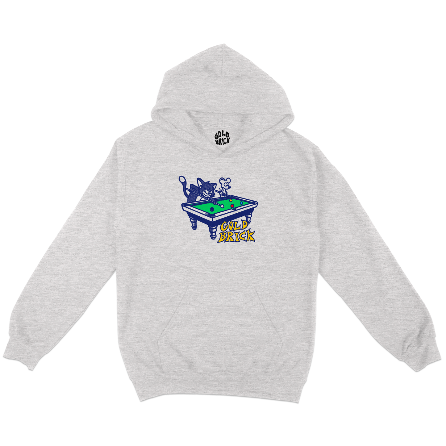 Goldbrick Co. "Cat & Mouse Game" Graphic Hoodie