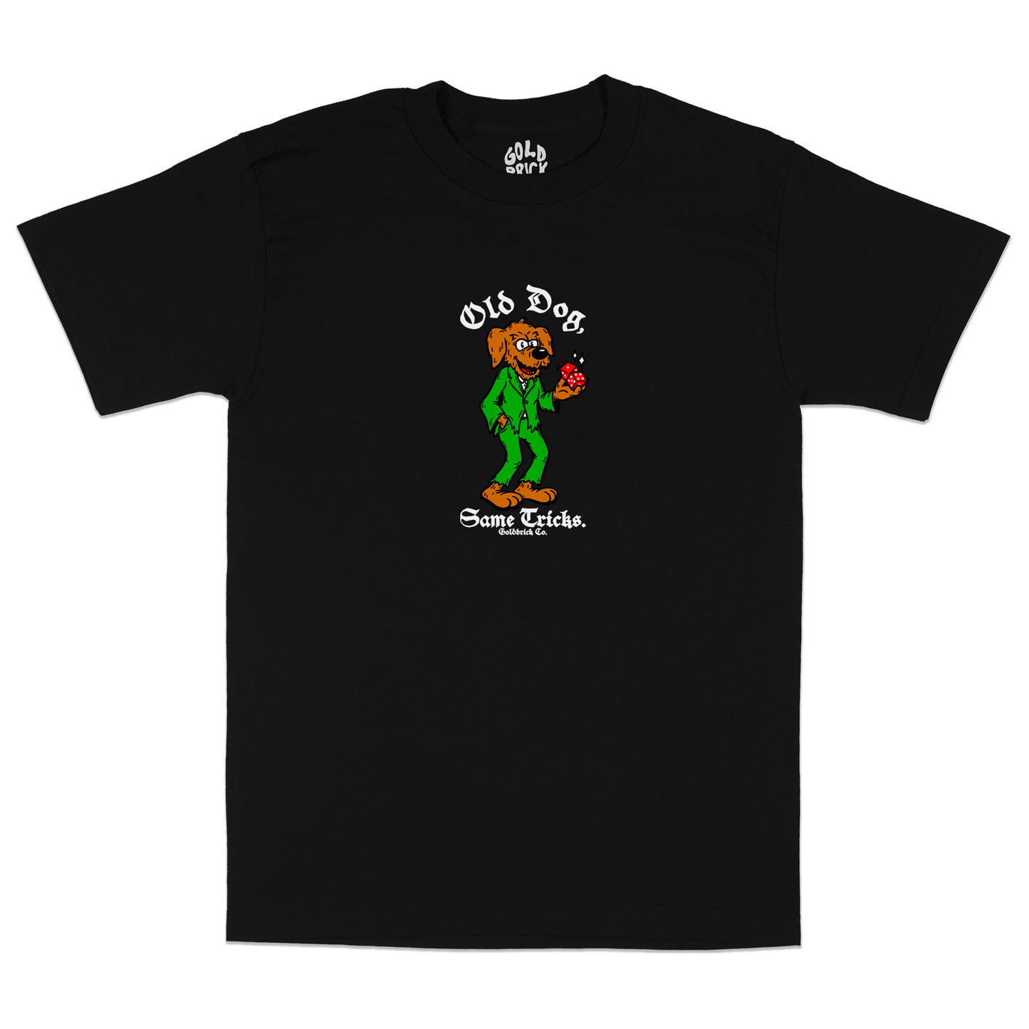 Goldbrick Co. "Old Dog, Same Tricks" Graphic Tee